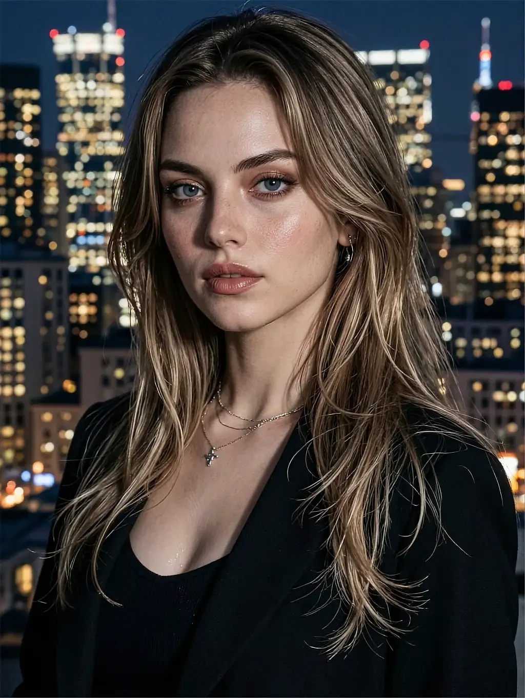 Portrait of a fictional AI girlfriend featured on the virtual girlfriend page (1)